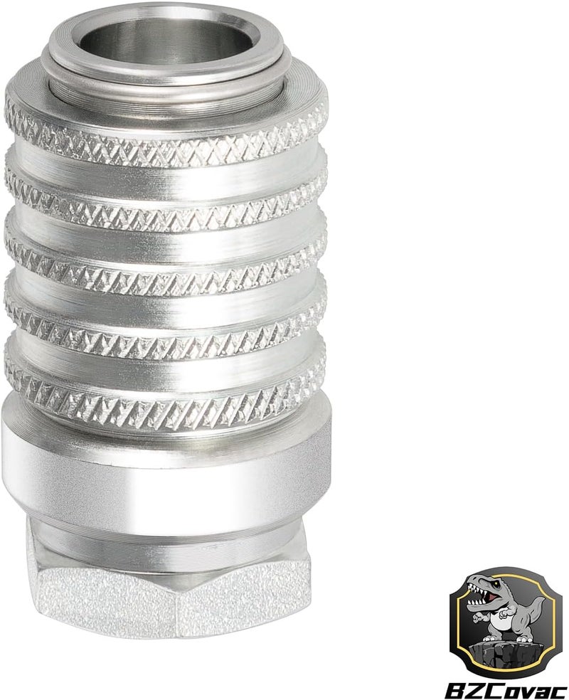 Bzcovac PD222 Test Ports and Diagnostic Equipment Quick Couplings, 1/8"-27 Female NPTF Thread Size - PD Series - Image 2
